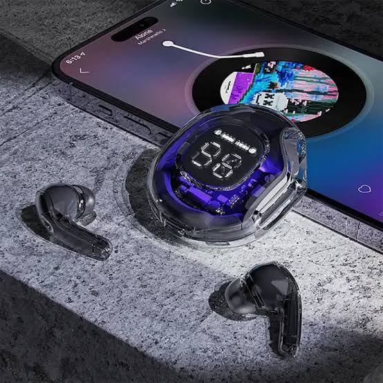 Headset AIR39 Airbuds In Transparent