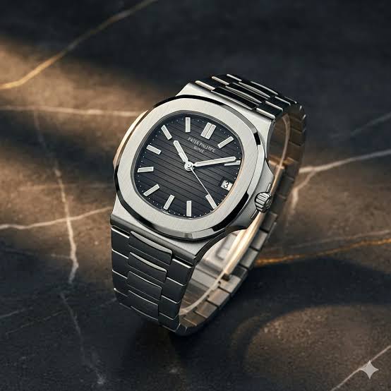 Patek Philippe Nautilus Watch Black Dial