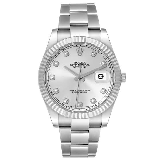 Rolex Datejust 41 White Dial Jubilee Bracelet Luxury Watch
